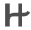 Hinge 'H' Icon